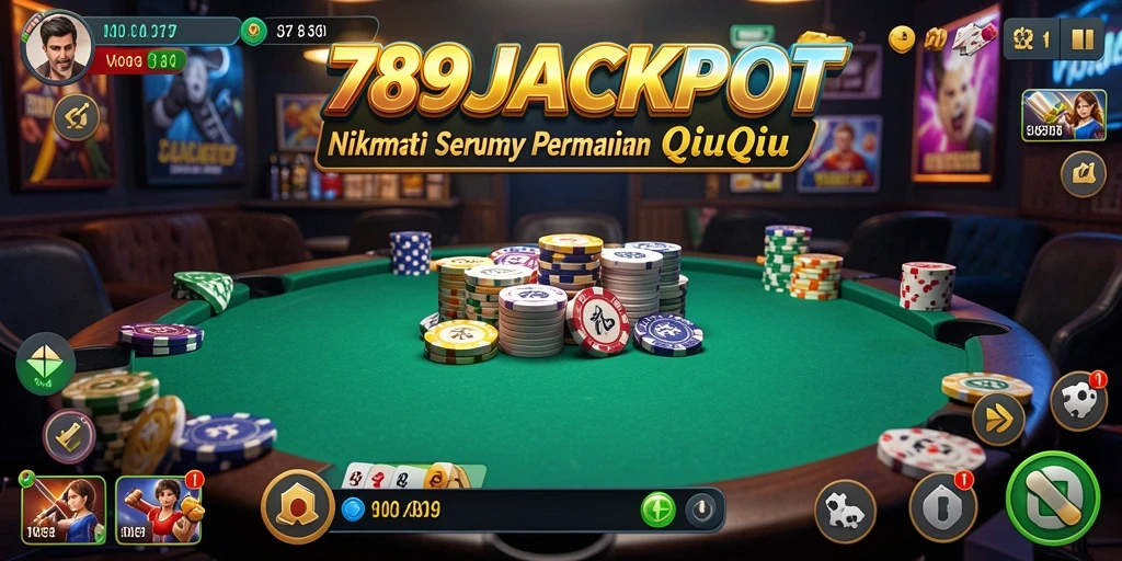 Screenshot gameplay QiuQiu 789JACKPOT yang mendebarkan.
