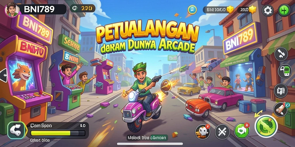 Screenshot BNI789 menampilkan gameplay seru yang penuh tantangan.