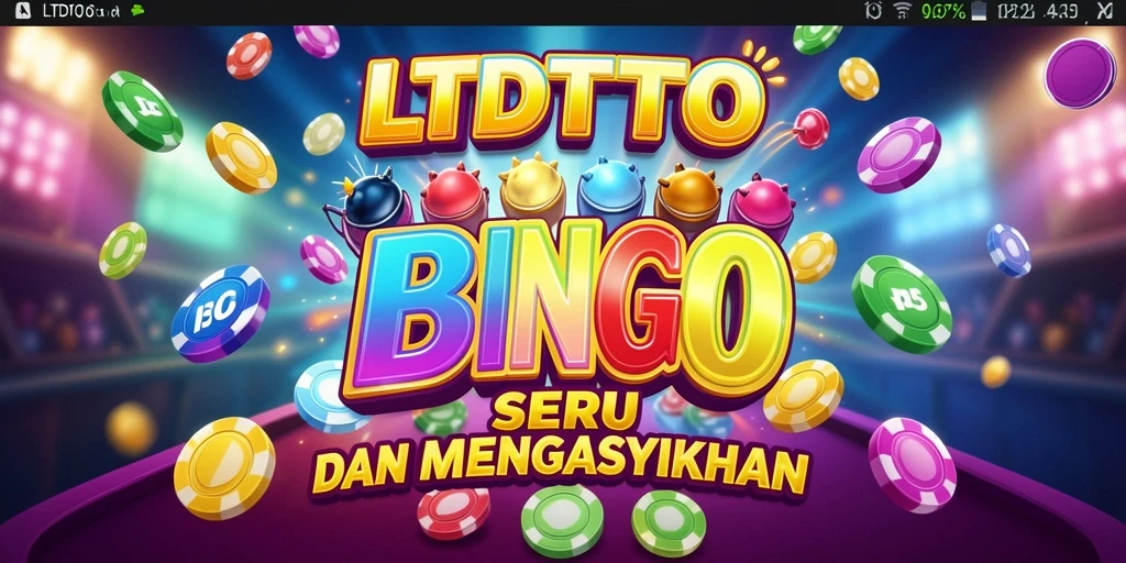 Tampilan gameplay Bingo yang menarik dan penuh warna di LTDTOTO.