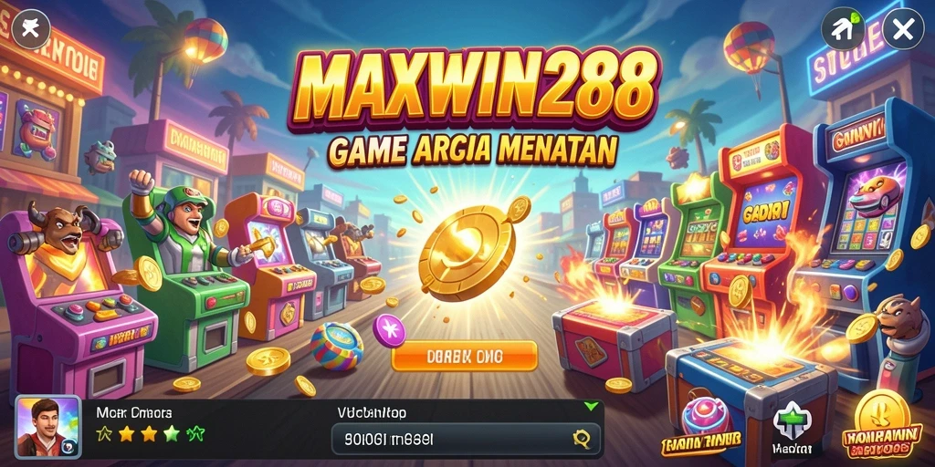 Tampilan menarik dari gameplay seru MAXWIN288.