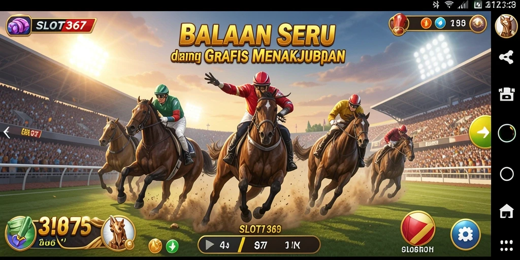 Tangkapan layar <strong>SLOT367</strong> menunjukkan aksi balapan cepat yang menegangkan.
