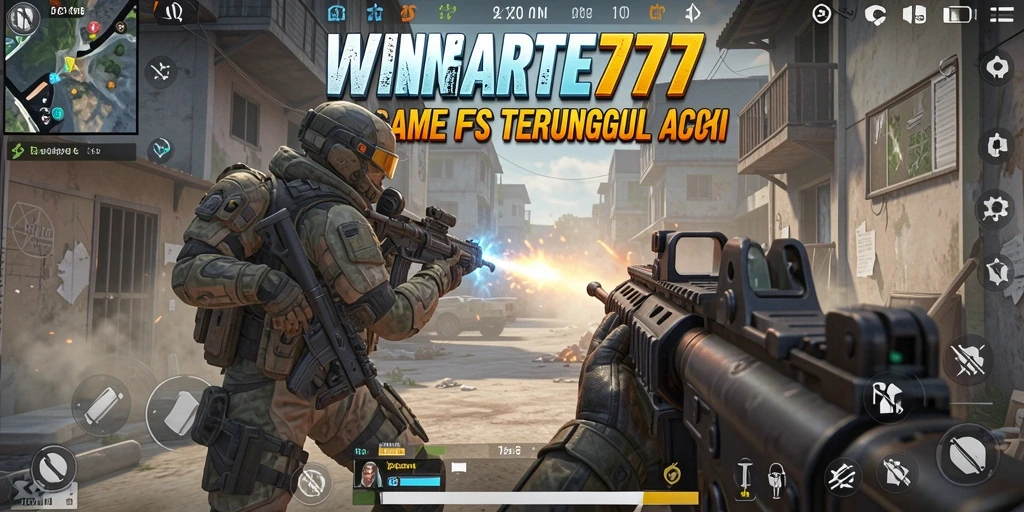 Tampilan penuh aksi dari gameplay <strong>WINRATE777</strong> yang mendebarkan dan intens.